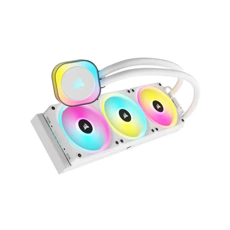 CORSAIR ICUE Link H150i 360mm RGB CPU Liquid Cooler (White)