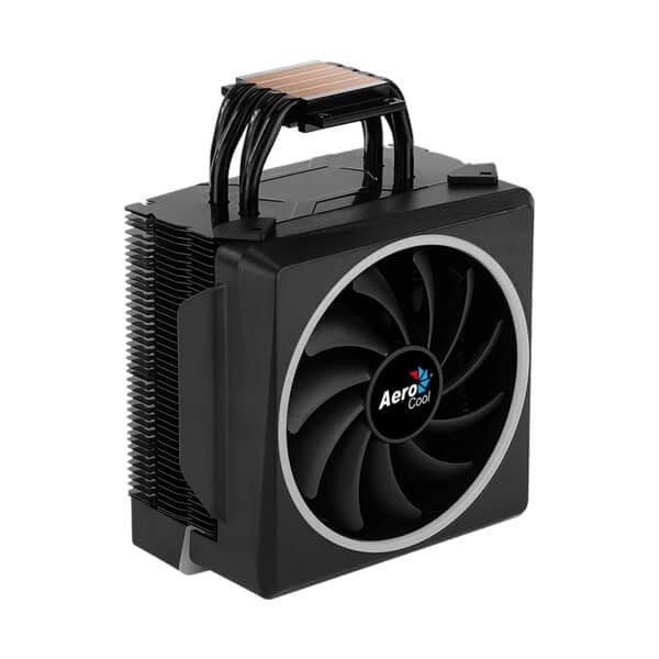 AEROCOOL Cylon 4 ARGB Single Tower CPU Air Cooler (Black)