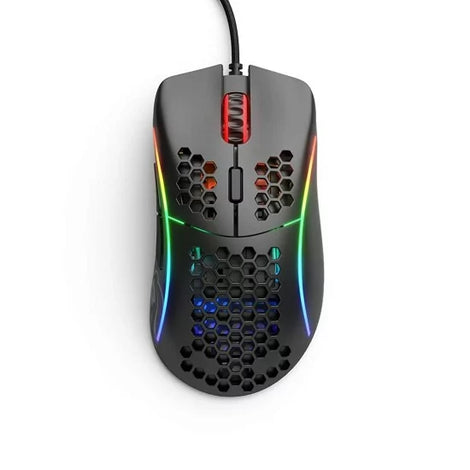 GLORIOUS Model D Wired Ergonomic Gaming Mouse ( GLO-MS-DW-MB ) ( 12000DPI / 6 Macro Buttons ) ( Matte Black )