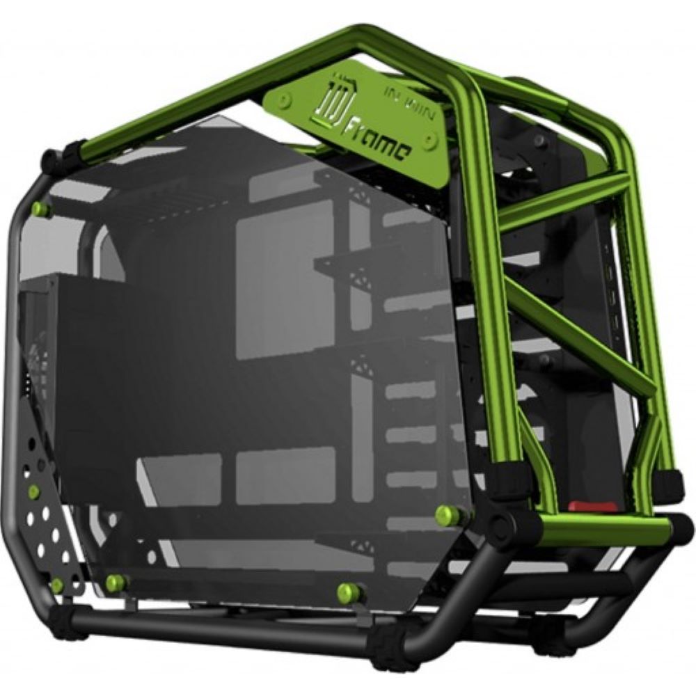 INWIN D Frame 2.0 1065W PSU EATX Full Tower Cabinet (Green)
