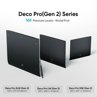 XP PEN DECO PRO LW GEN 2 DRAWING TABLET (MT1172B)