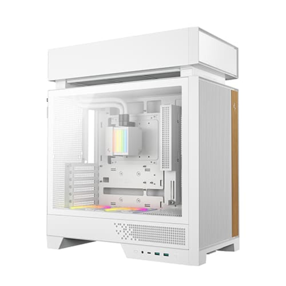 DEEPCOOL CL660 ARGB ATX Mid Tower Cabinet ( White )