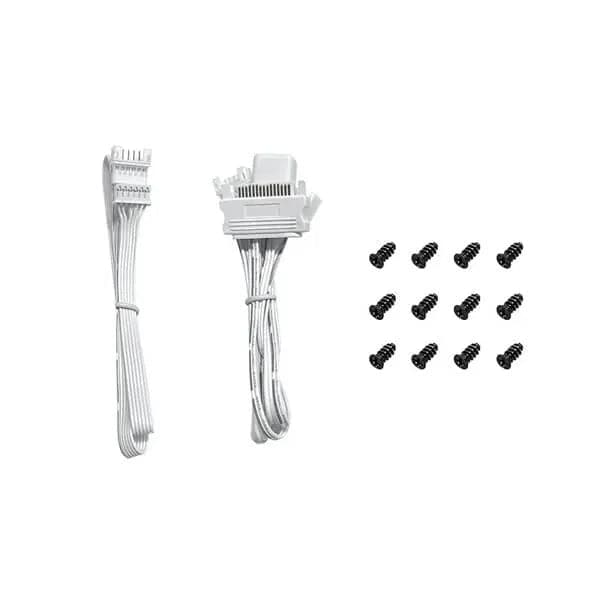 DEEPCOOL FC120 1800RPM 120mm PWM RGB Cabinet Fan (White) (Triple Pack)