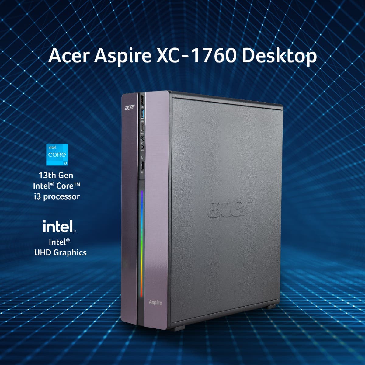 ACER ASPIRE UD.351SI.00E [CI3-12100/8GB/512GB SSD/WIN11 HOME+MS24/22" EK220QH3ABI/INTEGRATED GRAPHICS/1 YEAR(S)/BLACK]