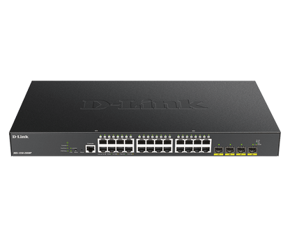 DLINK 28-PORT 10-GIGABIT SMART MANAGED POE SWITCH DGS-1250-28XMP