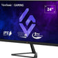 VIEWSONIC GAMING VX2479-HD-PRO 60.96 CM (27") FHD SUPERCLEAR IPS PANEL MONITOR | FREE SYNC|180 HZ | |1MS| HDR10 | HDMI| DP PORT | WIDE VIEW ANGLE |SRGB104%| EYE CARE