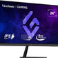 VIEWSONIC GAMING VX2479-HD-PRO 60.96 CM (27") FHD SUPERCLEAR IPS PANEL MONITOR | FREE SYNC|180 HZ | |1MS| HDR10 | HDMI| DP PORT | WIDE VIEW ANGLE |SRGB104%| EYE CARE
