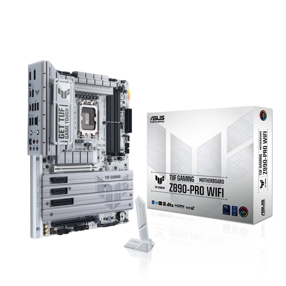 ASUS TUF Gaming Z890 Pro Wifi DDR5 Intel Motherboard ( White )