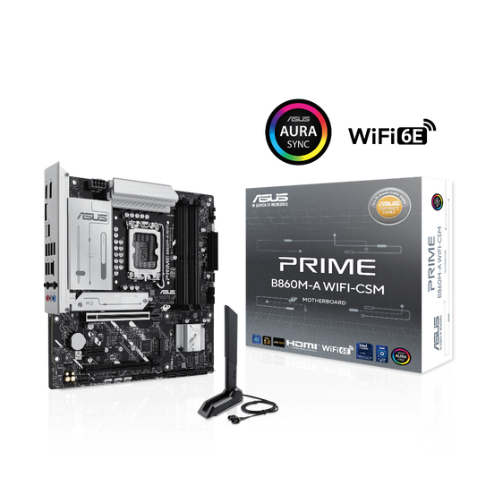 ASUS Prime B860M-A Wifi CSM DDR5 Intel Motherboard