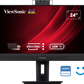 VIEWSONIC VG2457V 24 INCH 1080P VIDEO CONFERENCING DOCKING MONITOR WITH WINDOWS HELLO COMPATIBLE IR WEBCAM, ADVANCED ERGONOMICS, AND 90W USB C FOR HOME AND OFFICE