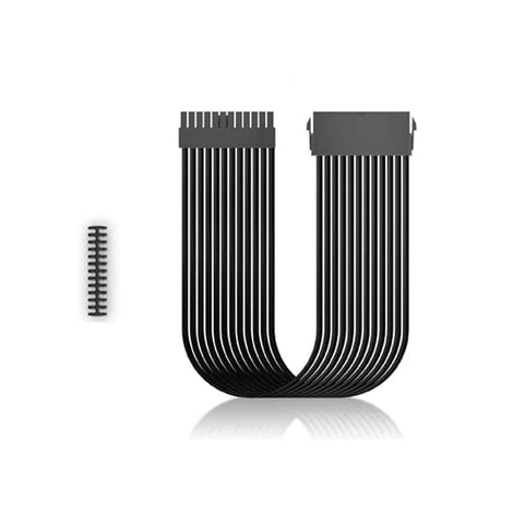 DEEPCOOL EC 300 PSU Extension Cable (Black) (24 Pin)