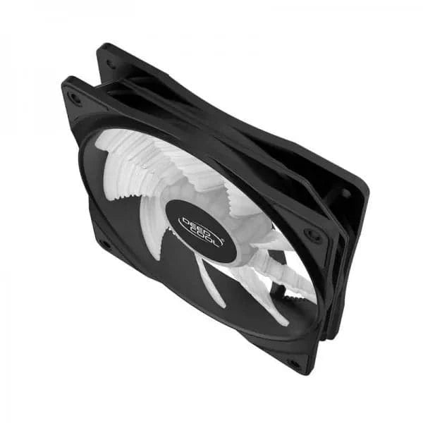 DEEPCOOL RF120 120mm Red RGB Cabinet Fan (Black) (Single Pack)