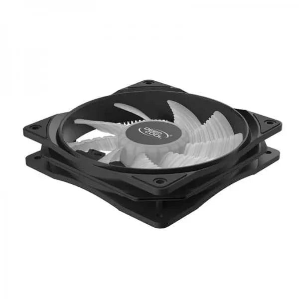 DEEPCOOL RF120 120mm Red RGB Cabinet Fan (Black) (Single Pack)