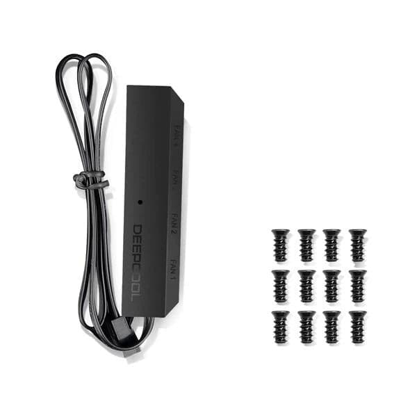 DEEPCOOL RF120 FS 120mm RGB Cabinet Fan (Black) (Triple Pack)