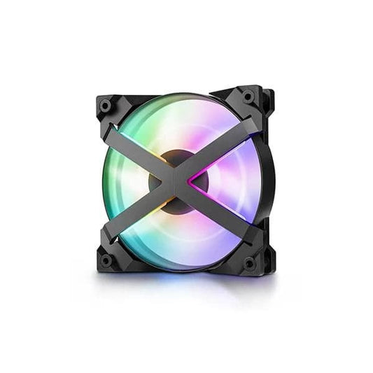 DEEPCOOL MF120 GT 120mm ARGB Cabinet Fan (Black) (Triple Pack)