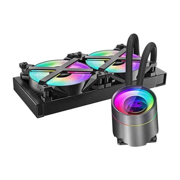 DEEPCOOL Gamerstorm Castle 240EX RGB 240mm CPU Liquid Cooler (Black)