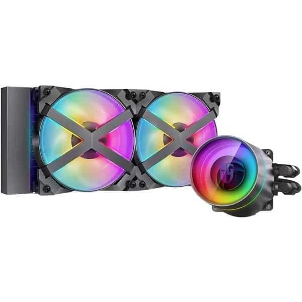 DEEPCOOL Gamerstorm Castle 240EX RGB 240mm CPU Liquid Cooler (Black)
