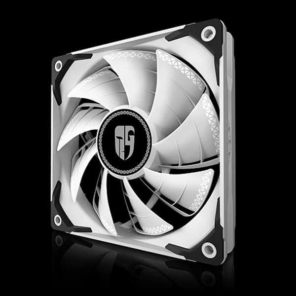 DEEPCOOL Gamerstrom TF120 S 120mm Non-RGB Cabinet Fan (White) (Single Pack)