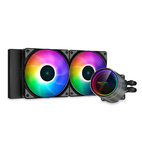 DEEPCOOL CASTLE 240EX 240mm ARGB CPU Liquid Cooler (Black)