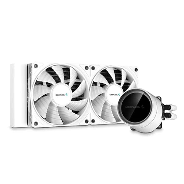 DEEPCOOL CASTLE 240EX 240mm ARGB CPU Liquid Cooler (White)
