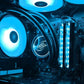DEEPCOOL Gammaxx L120T Blue 120mm CPU Liquid Cooler (Black)