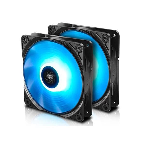 DEEPCOOL Gammaxx 400 Pro Blue LED 120mm Single Tower CPU Air Cooler (Black)
