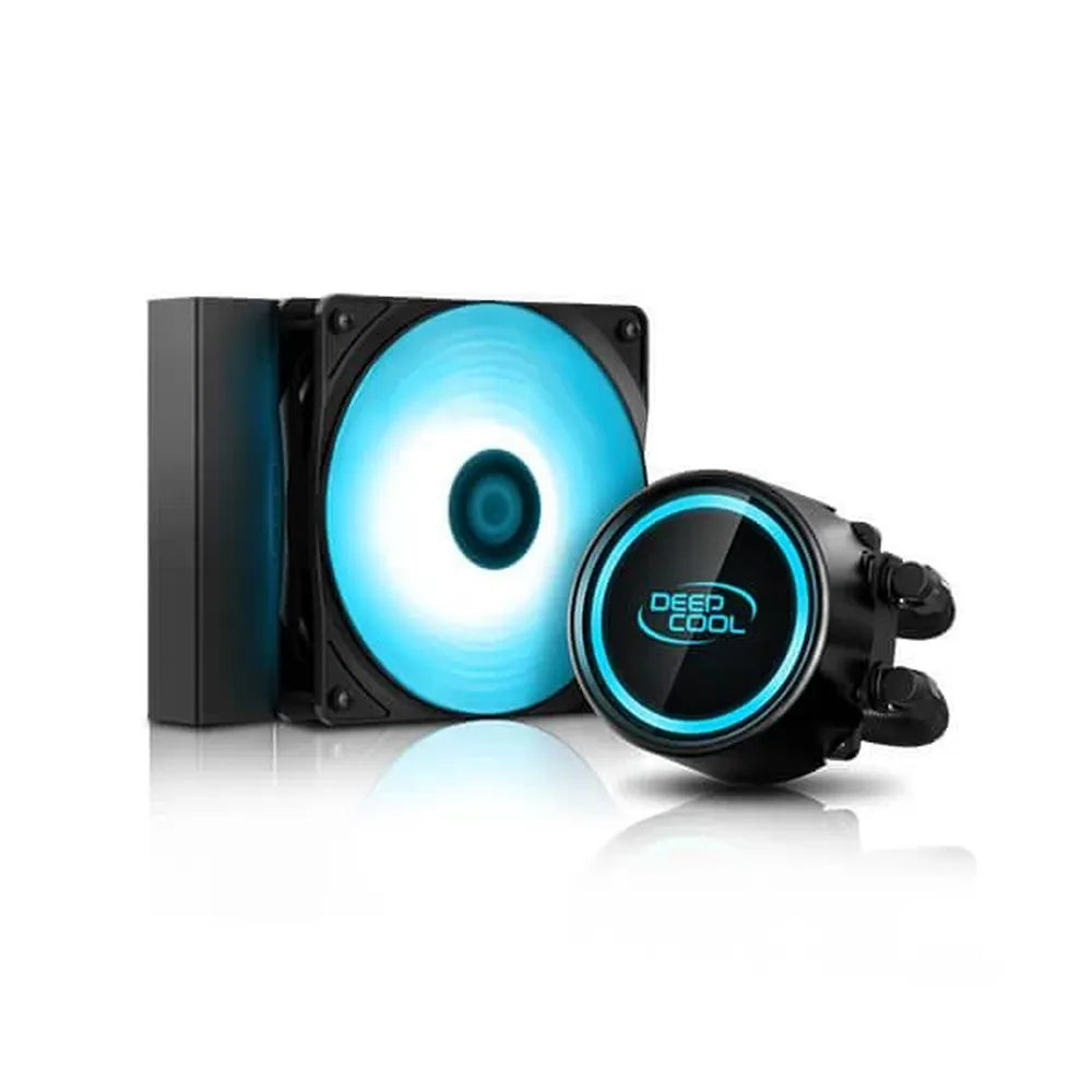 DEEPCOOL Gammaxx L120 V2 RGB 120mm CPU Liquid Cooler (Black)