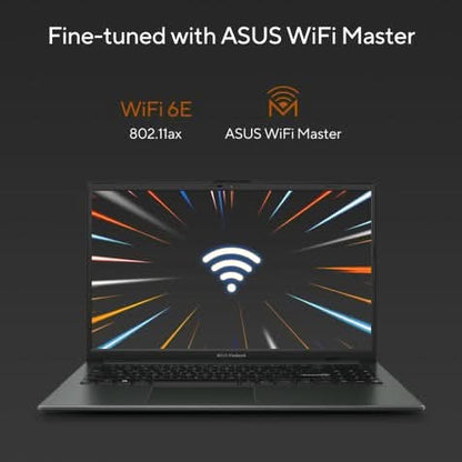 ASUS Vivobook Go 15, Student Laptop, AMD Ryzen 5 7520U (16GB/512GB/AMD Radeon Graphics/39.62 cms (15.6) FHD/Windows 11 Home/Office Home 2024 + M365 Basic (1 Year Validity) E1504FA-BQ2341WS