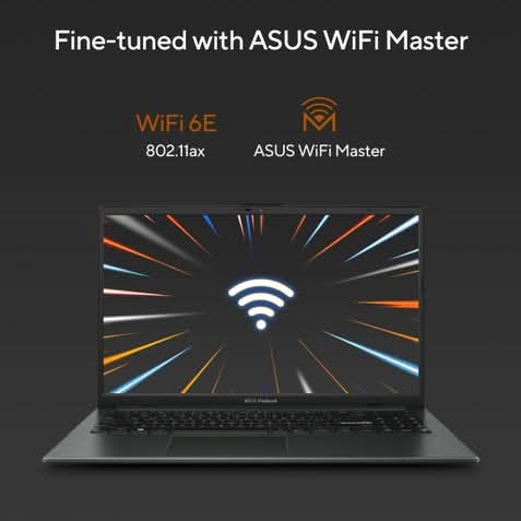 ASUS Vivobook Go 15, Student Laptop, AMD Ryzen 5 7520U (16GB/512GB/AMD Radeon Graphics/39.62 cms (15.6) FHD/Windows 11 Home/Office Home 2024 + M365 Basic (1 Year Validity) E1504FA-BQ2341WS