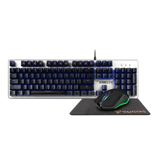 GAMDIAS Hermes E1C Full Size Wired Gaming Keyboard And Mouse Combo