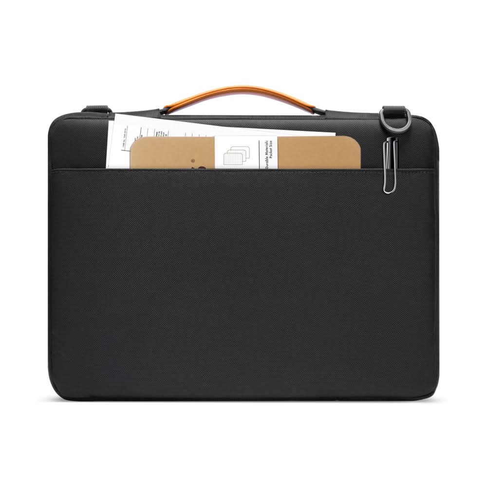TOMTOC DEFENDER-A42 LAPTOP BRIEFCASE 15.6 INCH-BLACK