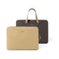 TOMTOC THEHER-A21 LAPTOP HANDBAG 13.5-14 INCH-BROWN