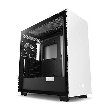 NZXT H7 Flow ATX Mid Tower Cabinet (White-Black)