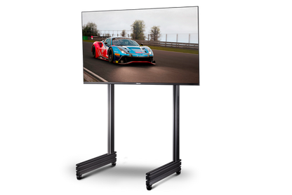 ELITE Free Standing Single Monitor Stand Black
