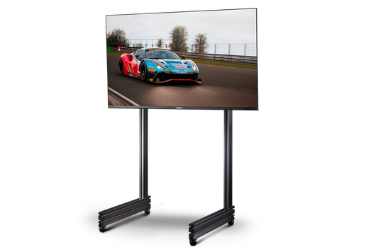 ELITE Free Standing Single Monitor Stand Black