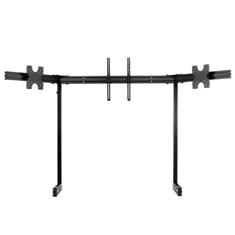 NEXT LEVEL RACING Elite Free Standing Triple Monitor Stand Black Edition NLR-E036