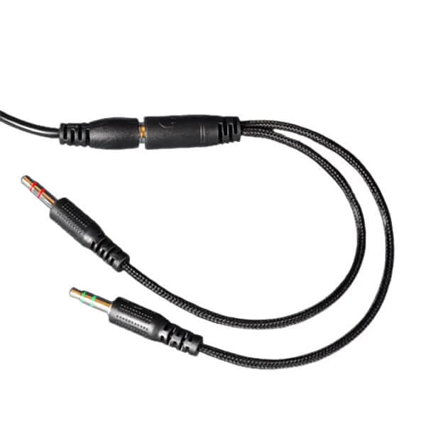 GAMDIAS Eros E3 RGB Wired Stereo Gaming Headphones With Mic ( Black ) ( PC/Mobile/Mac/XBox)