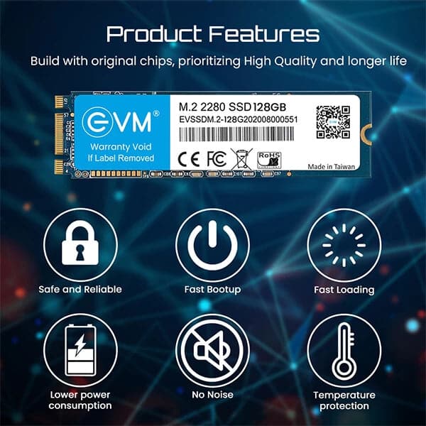 EVM 128GB M.2 SATA SATA 3 Internal Solid State Drive ( SSD )