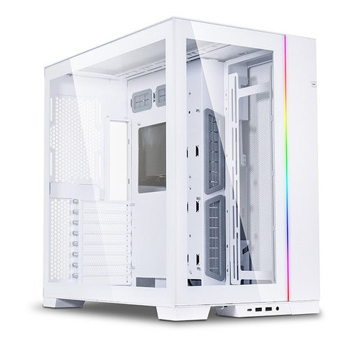 LIAN LI O11 Dynamic EVO RGB EATX Mid Tower Cabinet (White)