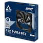 ARCTIC F12 PWM PST (BLACK)