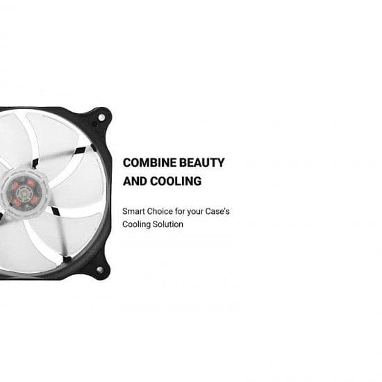 ANTEC F12 120mm RGB Cabinet Fan (Black) (Single Pack)