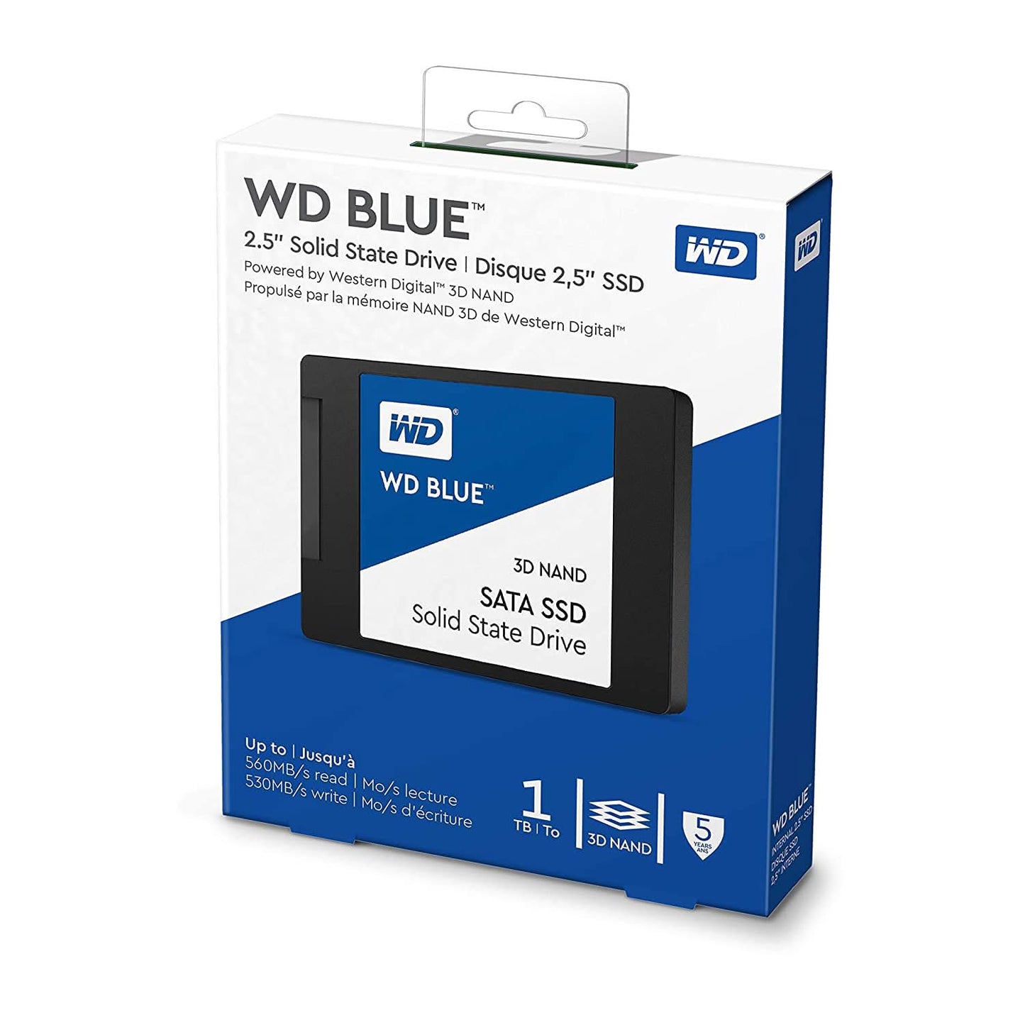 WESTERN DIGITAL BLUE 1TB SATA INTERNAL SOLID STATE DRIVE SA510 EDS100T3B0A-00AXR0