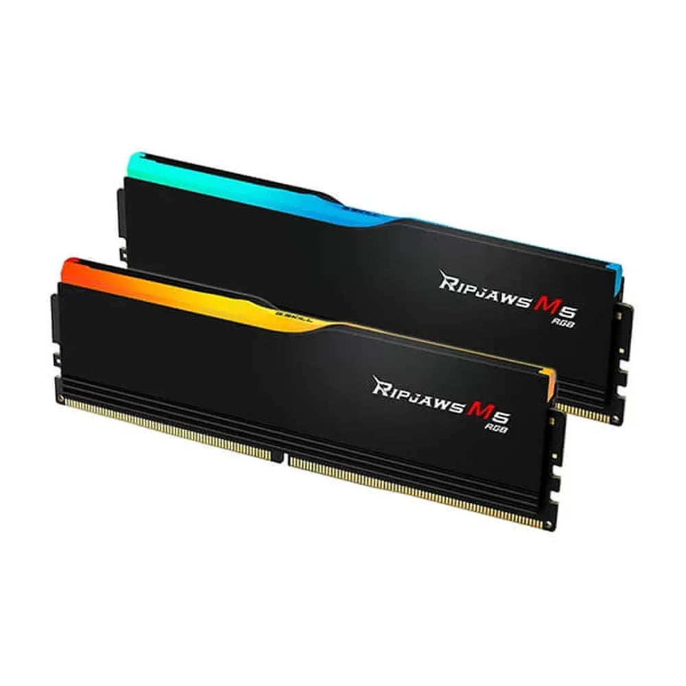 G.SKILL Ripjaws M5 RGB 32GB ( 16GBx2 ) 5200MHz DDR5 RAM ( Matte Black ) ( CL40 )