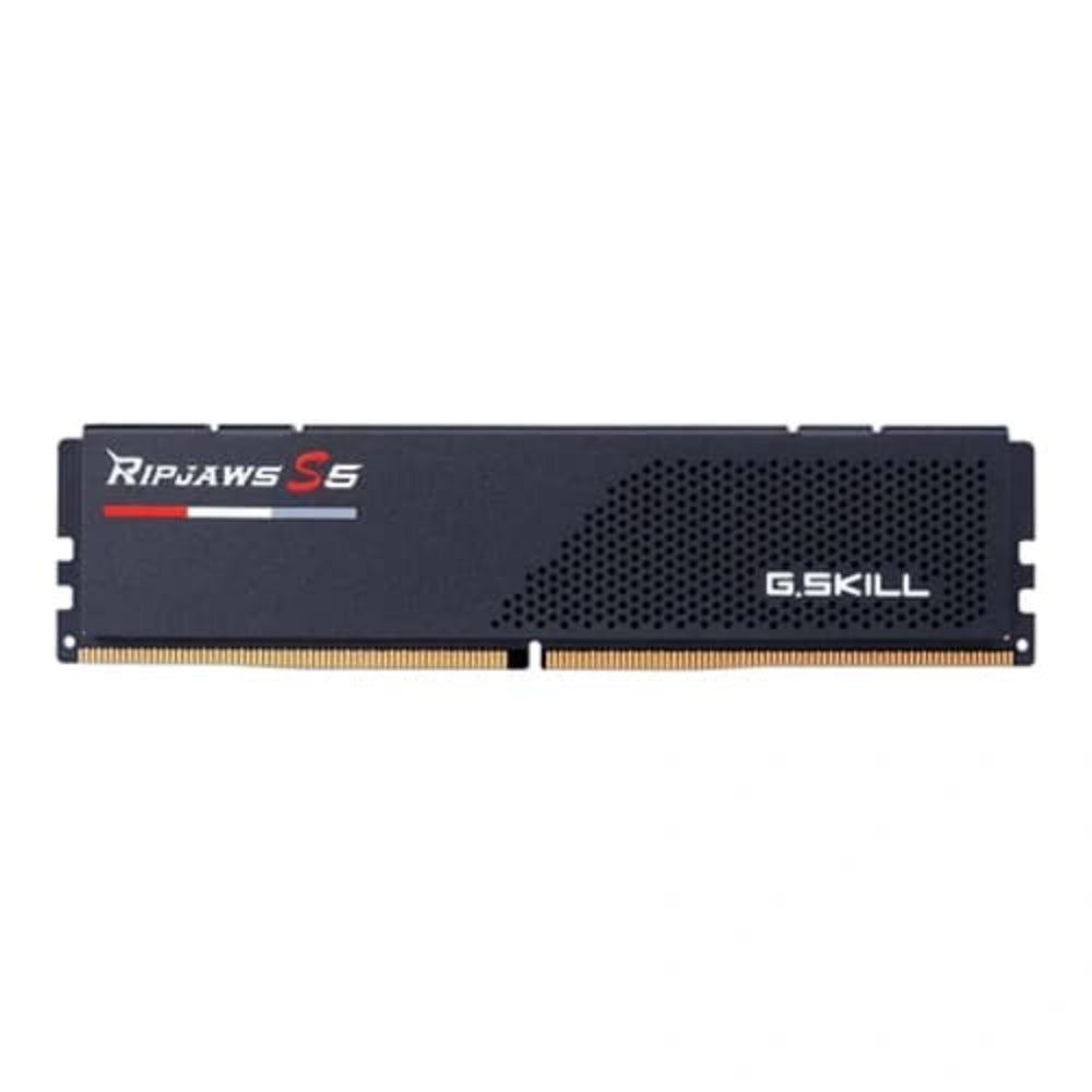 G.SKILL Ripjaws S5 32GB ( 32GBx1 ) 5600MHz DDR5 RAM ( Matte Black ) ( CL46 ) - Mehta Brothers Shop