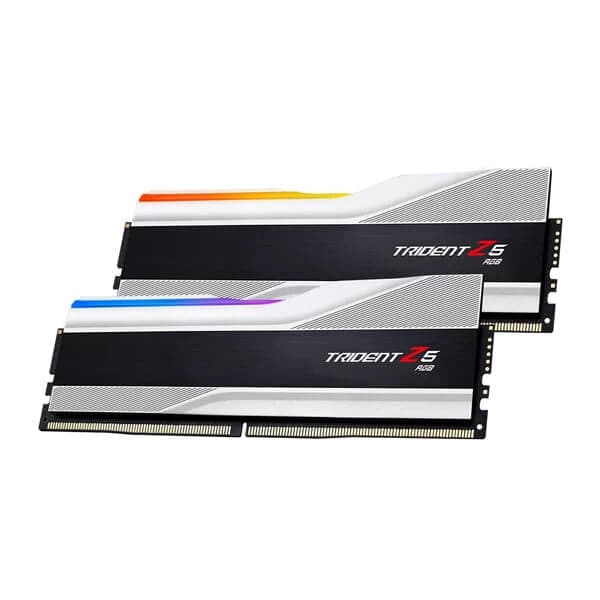 G.SKILL Trident Z5 RGB 64GB ( 32GBx2 ) 6000MHz DDR5 RAM ( Metallic Silver ) ( CL30 )