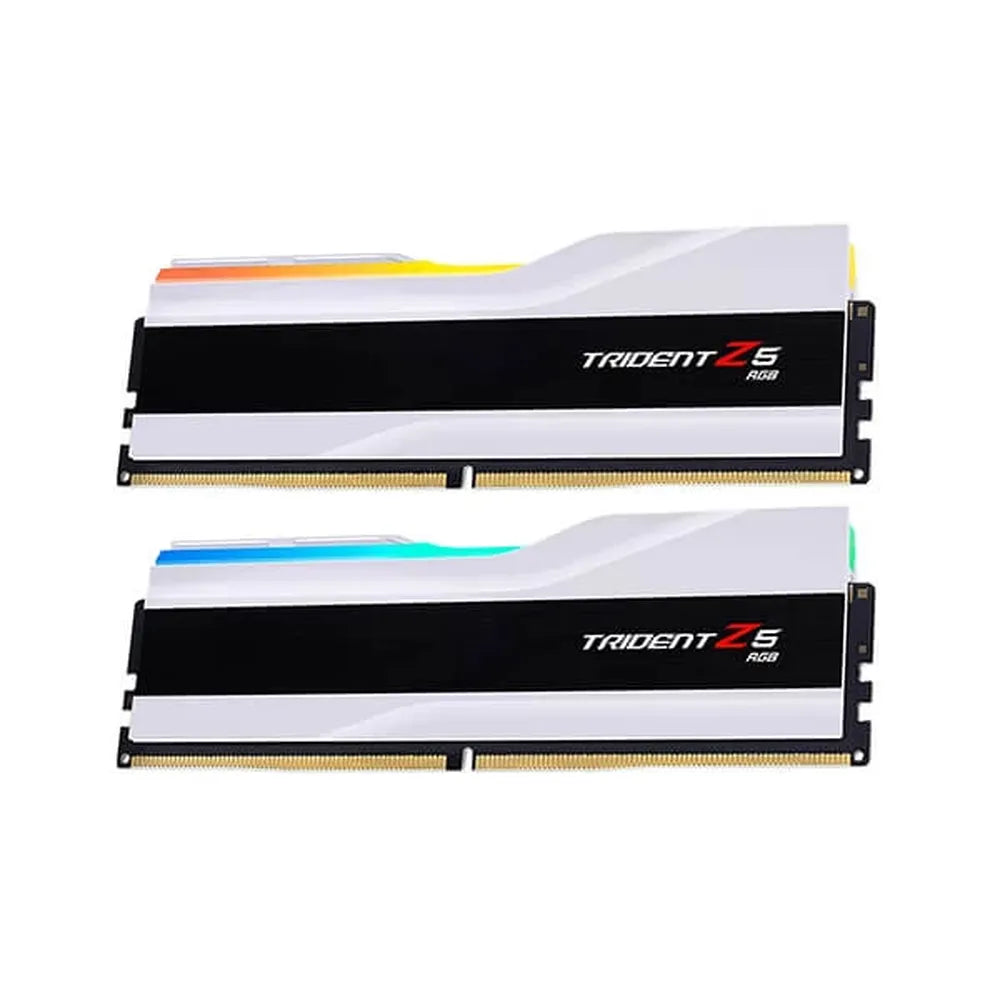 G.SKILL Trident Z5 NEO RGB 64GB (32X2) 6000Mhz CL30 DDR5 Ram (White) ( CL30 )