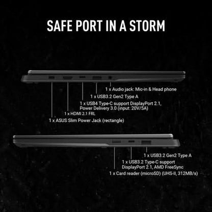 ASUS TUF Gaming A14, Copilot PC Gaming Laptop, AMD Ryzen AI MAX+ 392 Processor (32GB/1TB/AMD Radeon 8060S Graphics/35.56 cm (14) 2.5K/Windows 11 Home/Office Home 2024 + M365 Basic (1 Year Validity) FA401EA-RG020WS