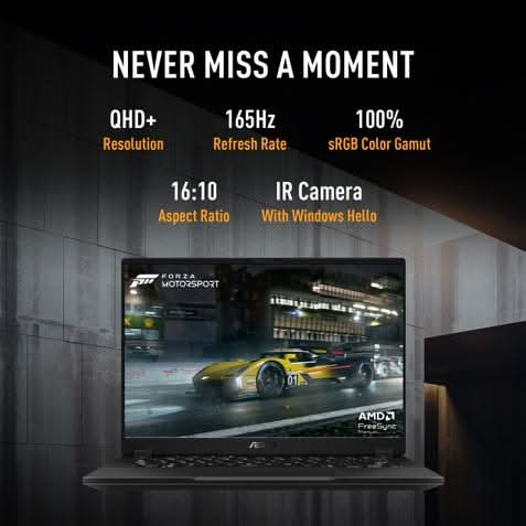 ASUS TUF Gaming A14, Copilot PC Gaming Laptop, AMD Ryzen AI MAX+ 392 Processor (32GB/1TB/AMD Radeon 8060S Graphics/35.56 cm (14) 2.5K/Windows 11 Home/Office Home 2024 + M365 Basic (1 Year Validity) FA401EA-RG020WS