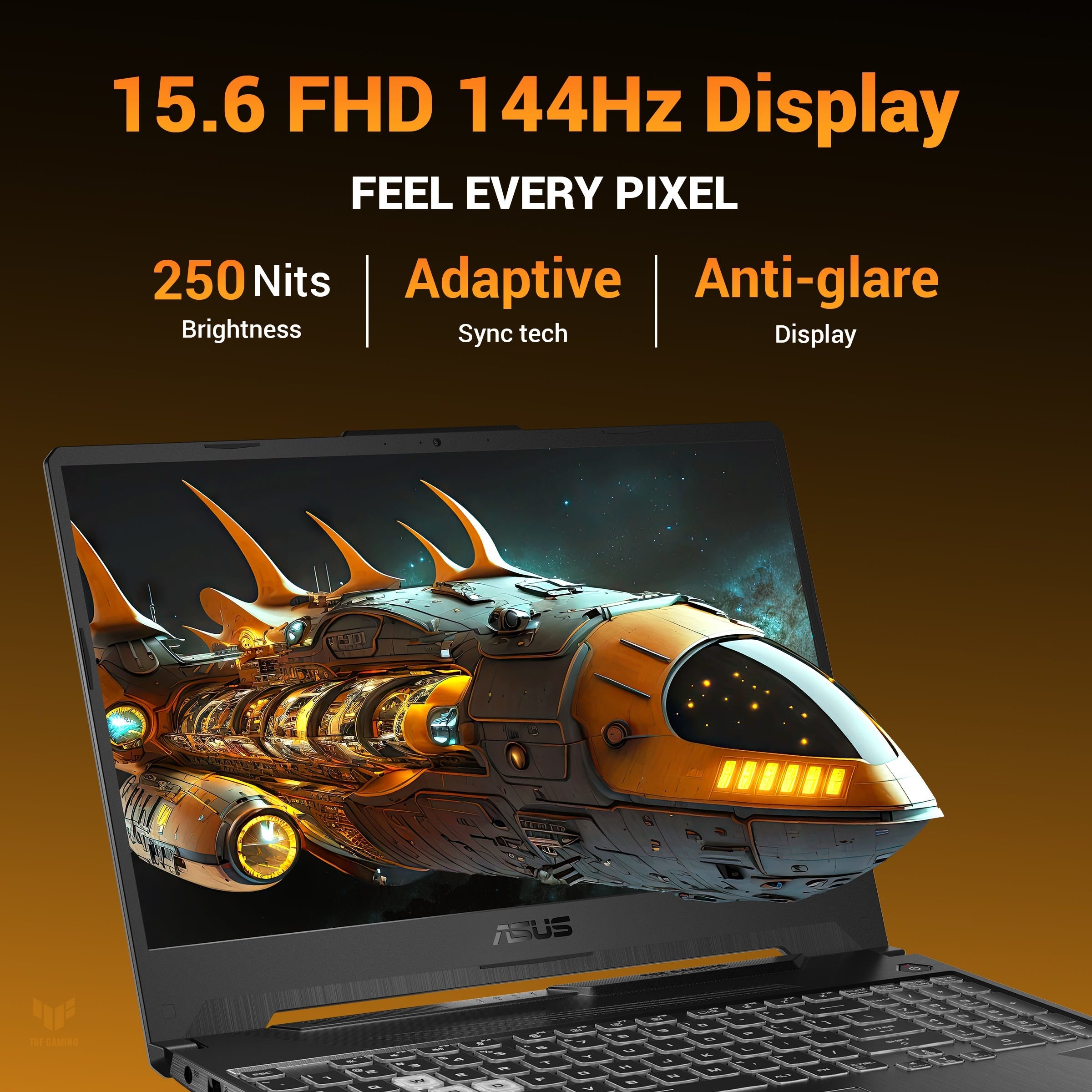 ASUS TUF GAMING A15 FA506NCG-HN200WS [R7-7445HS/16GB/512GB SSD/WIN11 HOME+MS24/15.6"/4GB-RTX3050 GRAPHICS/1 YEAR(S)/BLACK]