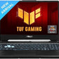 ASUS TUF GAMING A15 AMD RYZEN 7 OCTA CORE 7435HS - (16 GB/512 GB SSD/WINDOWS 11 HOME/4 GB GRAPHICS/NVIDIA GEFORCE RTX 3050/144 HZ) FA566NCR-HN254WS GAMING LAPTOP (15.6 INCH, GRAPHITE BLACK, 2.3 KG, WITH MS OFFICE)